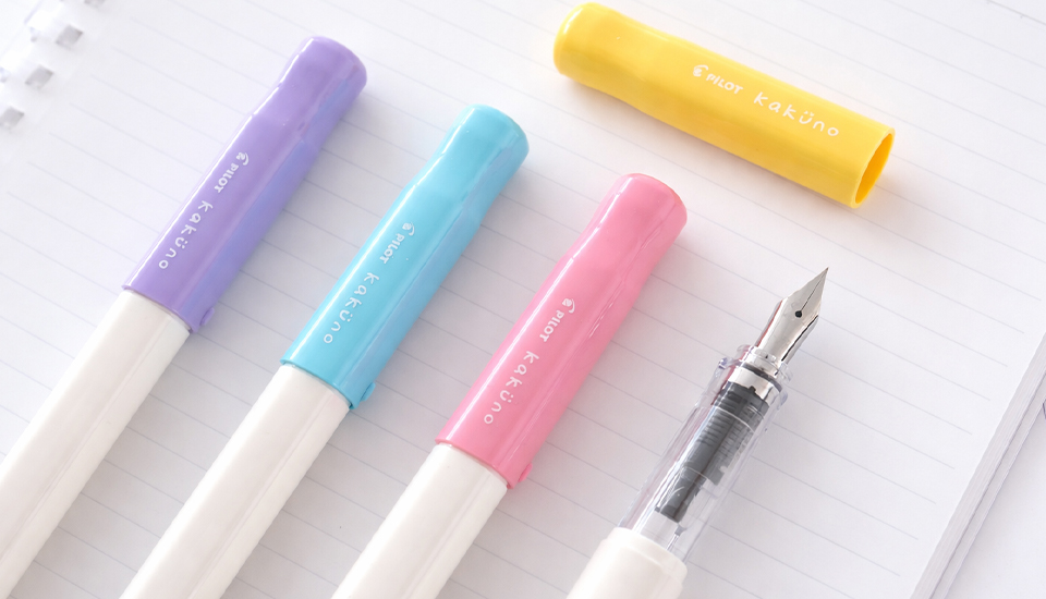 plnici pero Pilot Kakuno - soft pink foto 6